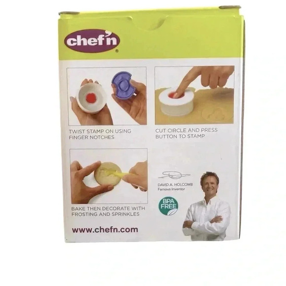 Chef’n Cookie Stamp Set - Picture 5 of 6